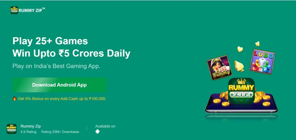 Rummy Zip Game | Online Rummy Game, Features, Download & Complete Guide